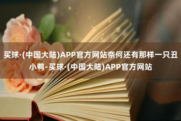 买球·(中国大陆)APP官方网站奈何还有那样一只丑小鸭-买球·(中国大陆)APP官方网站